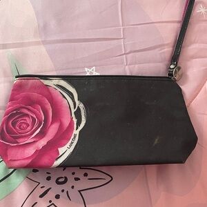 Vintage Lancome makeup bag